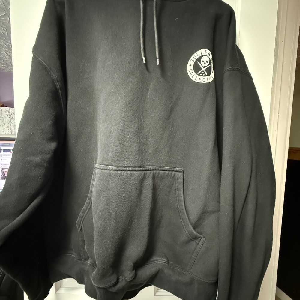 sullen art collective hoodie black tattoo